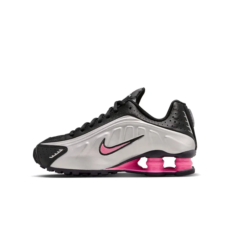 Nike Shox R4 GS “Black / Pink” | CW2626-006