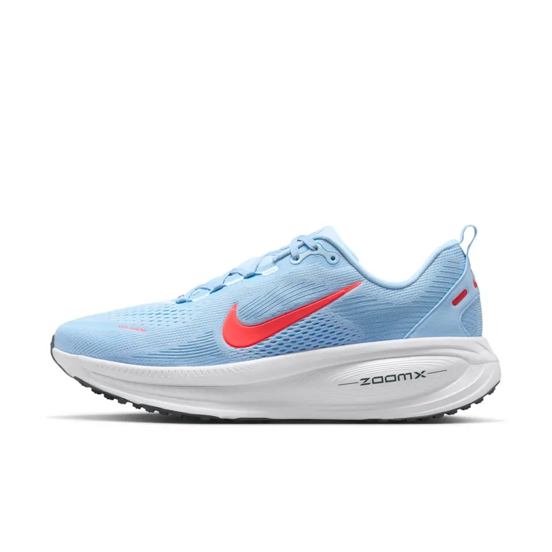Nike Vomero 18 “Ice Blue / White / Blue Fox / Bright Crimson” | IQ9406-411