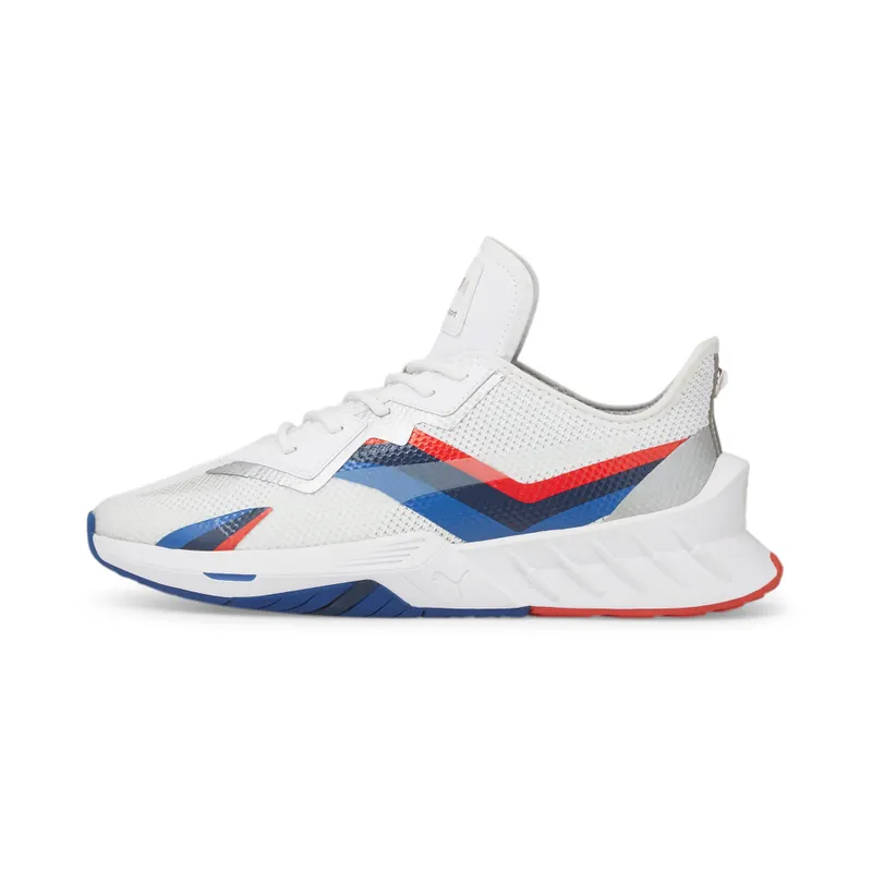 Puma BMW M Motorsport Maco SL Reborn motorsportschoenen Wit/Blauw/Rood | 307146-01