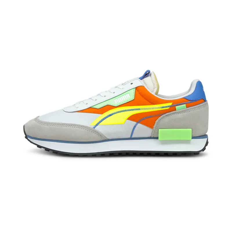 Puma Future Rider Twofold Pop Geel/Wit | 382043-01