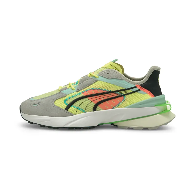 Puma PWRFRAME OP-1 Abstract Grijs/Geel/Wit | 382649-01