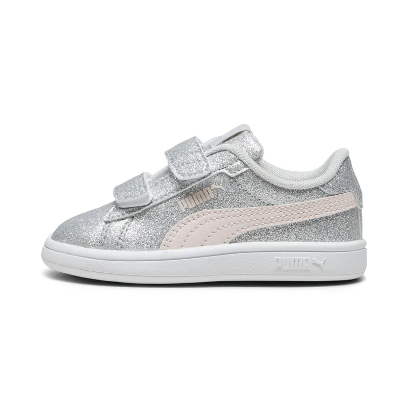 Puma Smash 3.0 Glitz Glam “Glacial Gray / Frosty Pink” | 394688_02