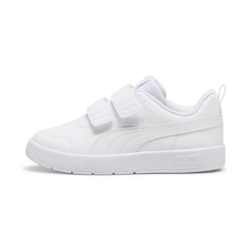 Puma Courtflex V3 “Puma White / Puma White / Silver Mist” | 397642_02