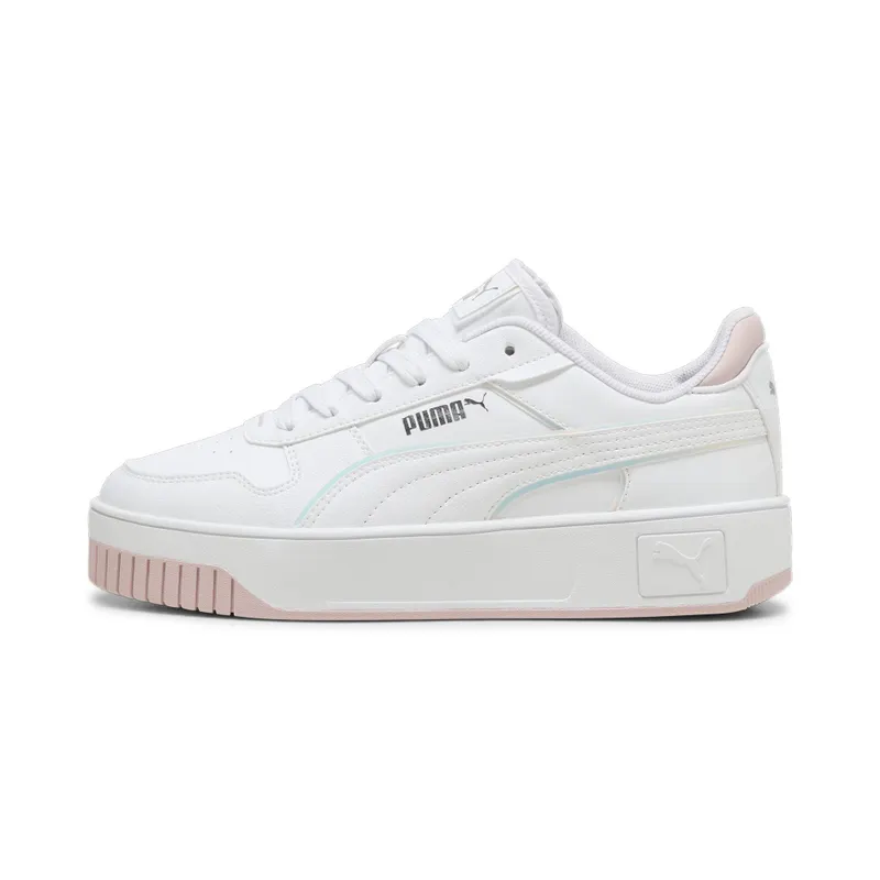 Puma Carina Street Holo 2.0 “Puma White / Puma White / Mauve Mist” | 398284_01