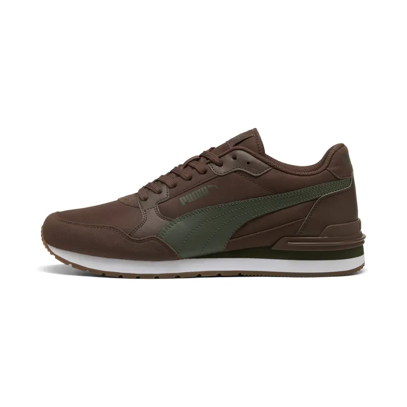 Puma ST Runner v4 Nylon “Chestnut Brown / Moss Veil / Puma White / Gum” | 399069_29