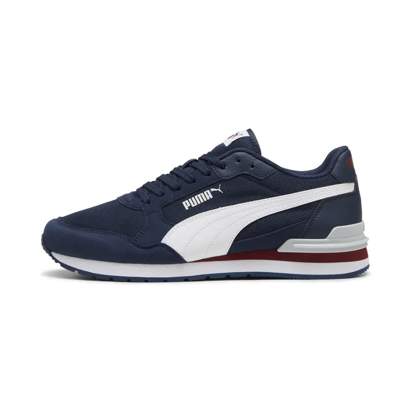 Puma ST Runner v4 Mesh “Club Navy / Puma White / Team Regal Red / Platinum Gray” | 399666_02
