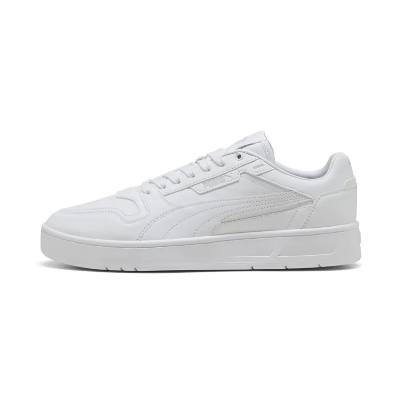 Puma Court Classic Street “Puma White / Puma White / Cool Light Gray” | 400196_08