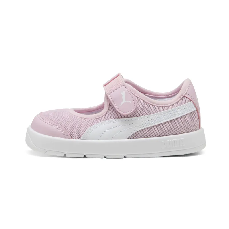 Puma Courtflex v3 Lina V “Rose Mauve / Puma White” | 400579_02