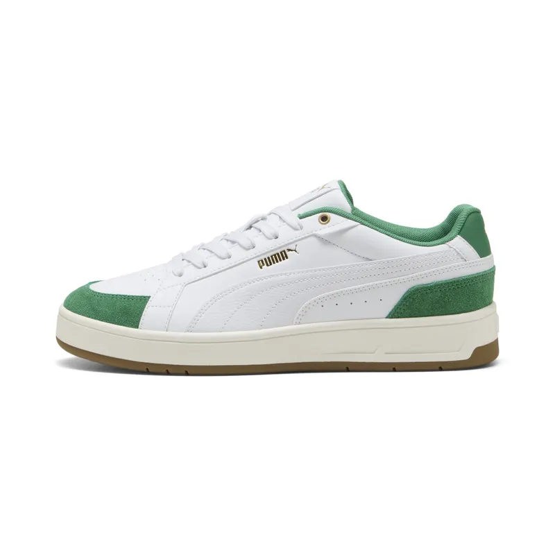 Puma Court Classico Sport “Puma White / Puma White / Archive Green” | 400731_12