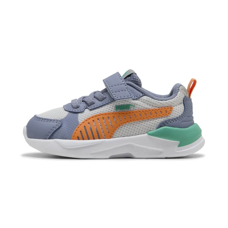 Puma X-Ray 3 “Feather Gray / Melon Glow / Gray Sky / Vibrant Green” | 401495_08