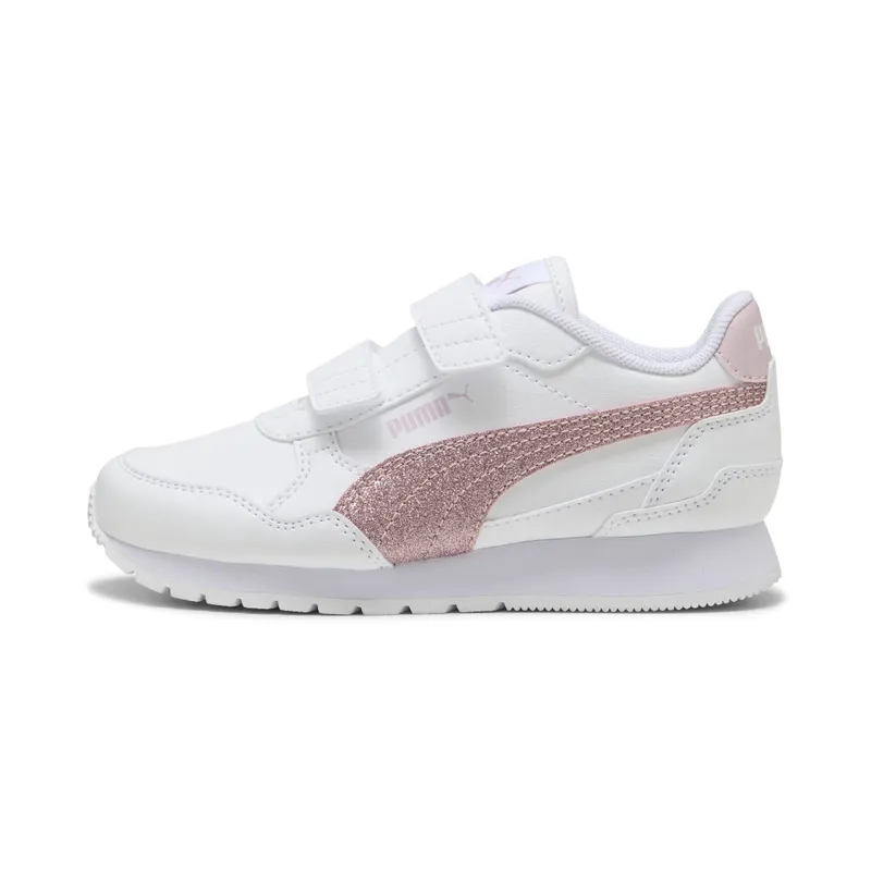 Puma ST Runner v4 Glitter “Puma White / Puma Silver / Cool Light Gray” | 401587_02