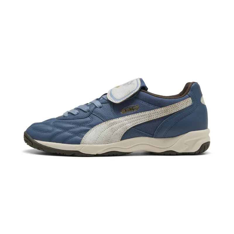 Puma King Indoor Futbolito “Dark Indigo / Warm White” | 402582_02