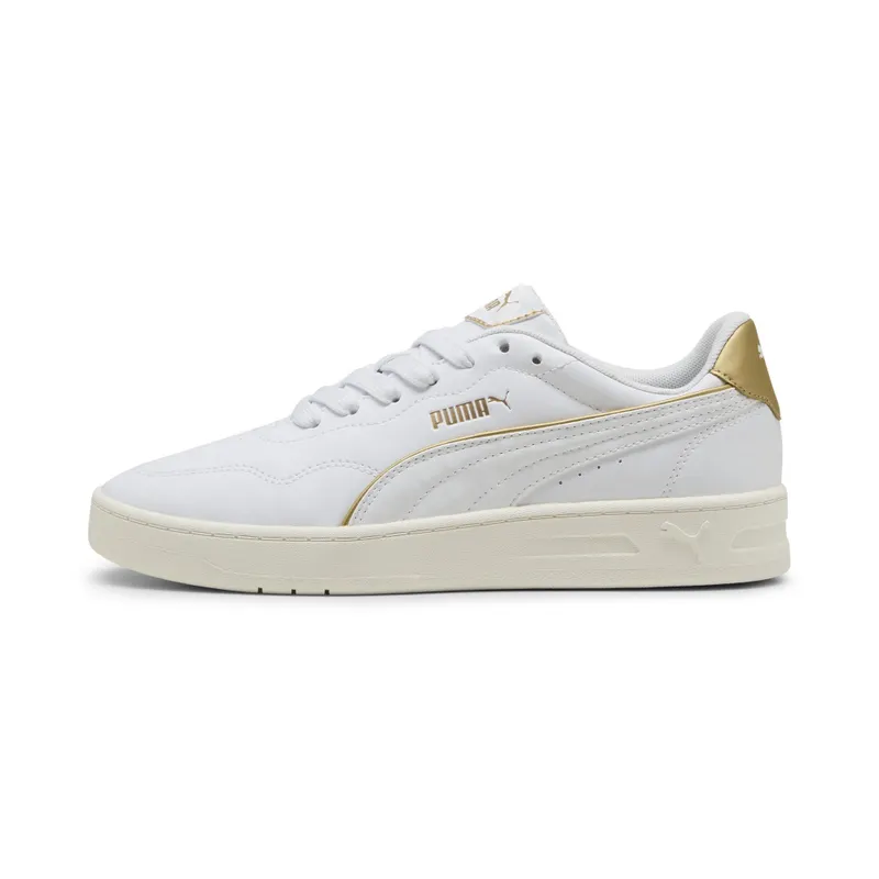 Puma Court Lally Day Night “Puma White / Puma White / Puma Gold” | 402682_01