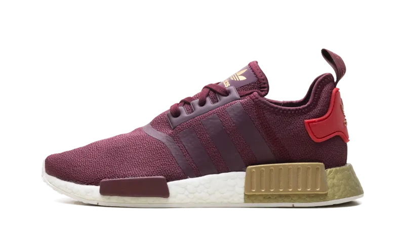 Adidas NMD R1 “MAROON/MAROON/GLORY RED/GOLD” | FY9390