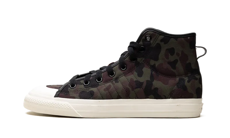 Adidas Nizza Hi RF “Olive Strata Camo” | HQ8536