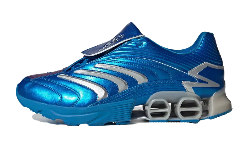 Adidas Predator Megaride Shock Blue / Silver Metallic / Better Scarlet “Metallic Blue/Silver” | JI3515