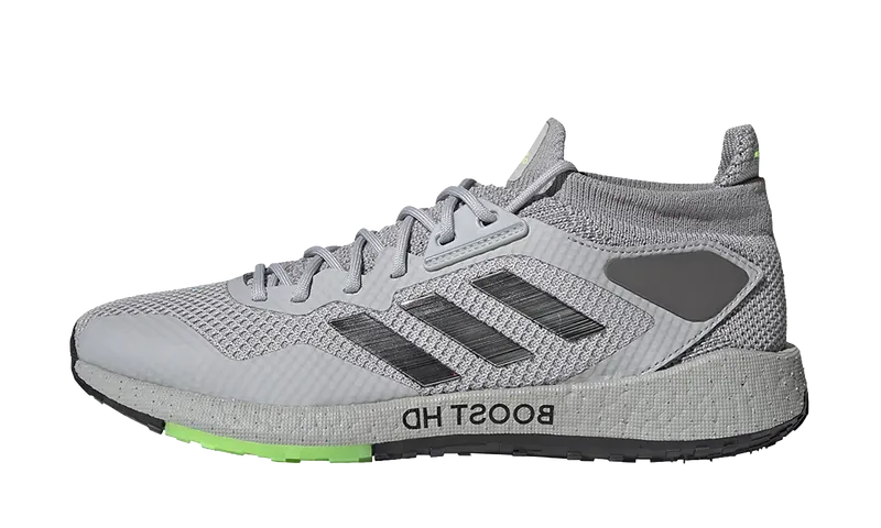 adidas Pulseboost HD Grey Two / Core Black / Signal Green | EG9968