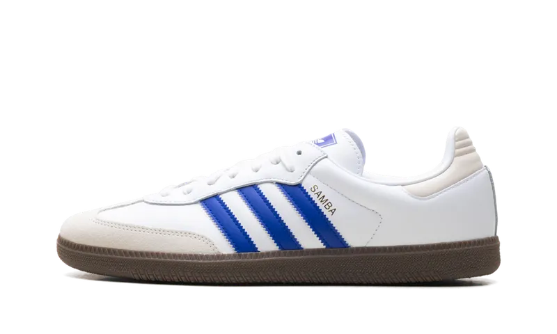 Adidas SAMBA OG “Cloud White Lucid Blue” “Cloud White / Lucid Blue / Gum” | JR0909