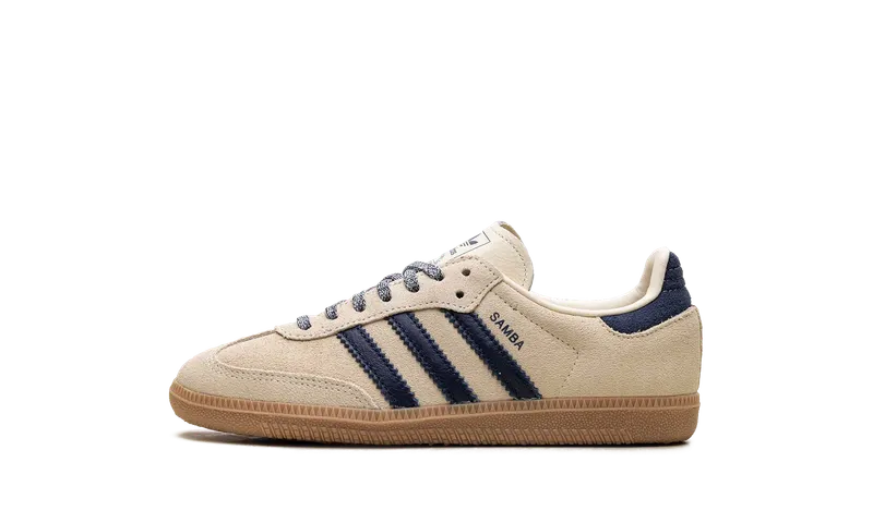 Adidas SAMBA OG J PS “White/Navy” “Beige / Night Indigo / Bold Gold” | JS3525