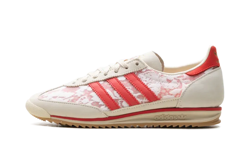 Adidas SL 72 OG x Liberty London Cloud White / Cream White / Better Scarlet | JS1311
