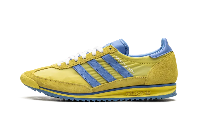Adidas SL 72 RS “Sporty & Rich – Sweden Pack – Yellow/Blue” | JH6702