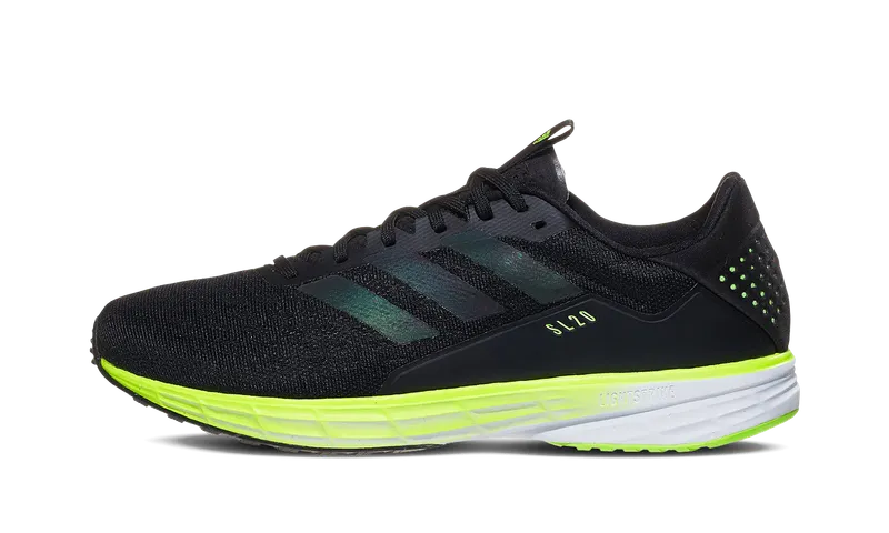 adidas SL20 Core Black / Core Black / Signal Green | EG4650