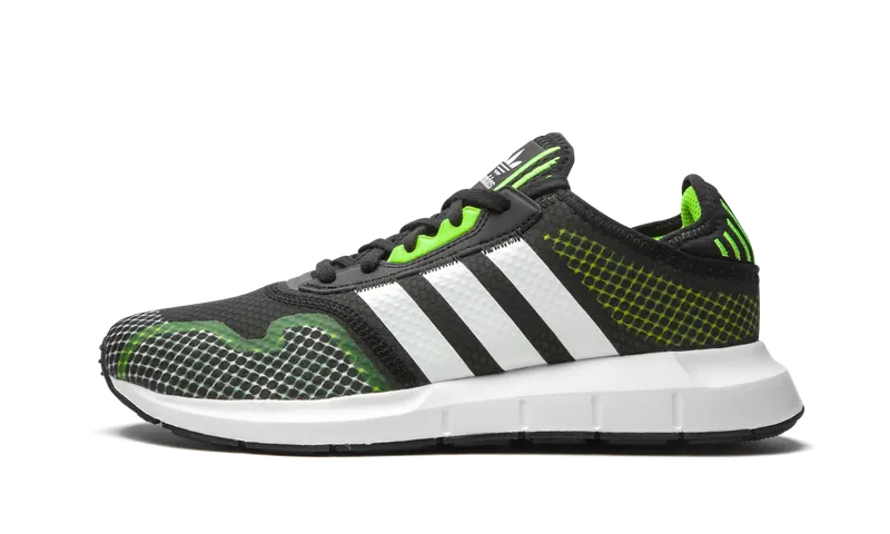 Adidas SWIFT RUN X “Black Solar Green” | FY5686