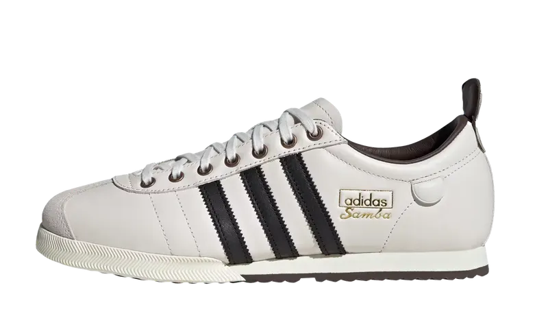 Adidas Samba 62 Cloud White / Core Black / Brown | JQ5104