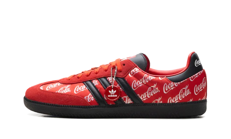 Adidas Samba “Coca-Cola Network” “None / Core Black / Cloud White” | KH6893