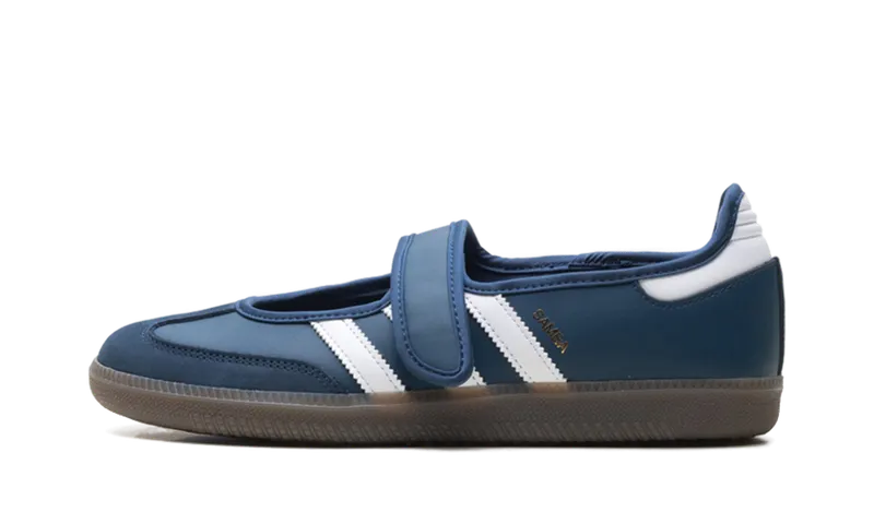 Adidas Samba Jane OG “Navy / White” “Crew Navy / Cloud White / Gold Metallic” | IH6484