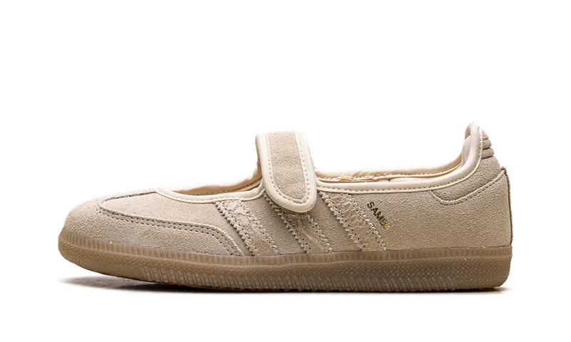 Adidas Samba Jane Suede “Sand Strata” “Sand Strata / Sand Strata / Gold Metallic” | HQ9496