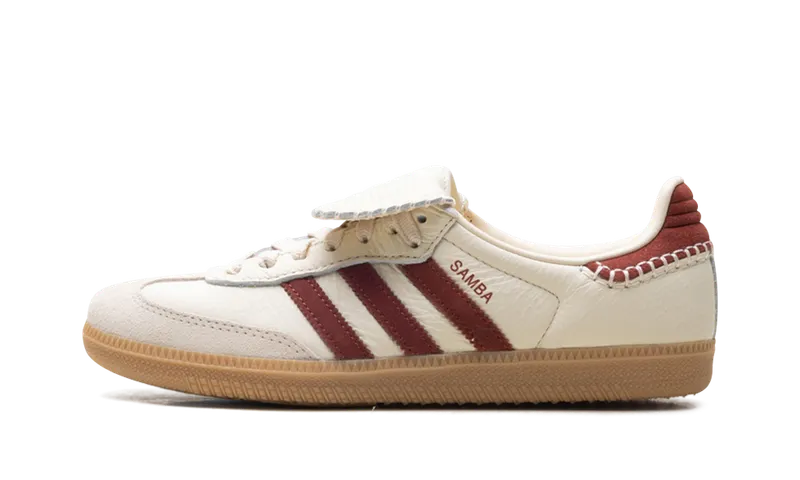 Adidas Samba LT “Preloved Ruby” “Wonder White / Preloved Ruby / Bold Gold” | JS3541