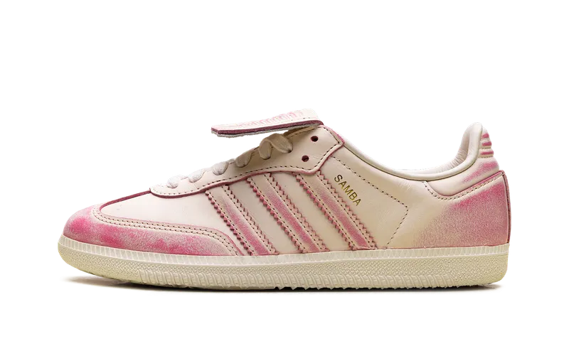 Adidas Samba LT “Distressed Pack Cream White” “Cream White / Cream White / Shock Pink” | JR5998