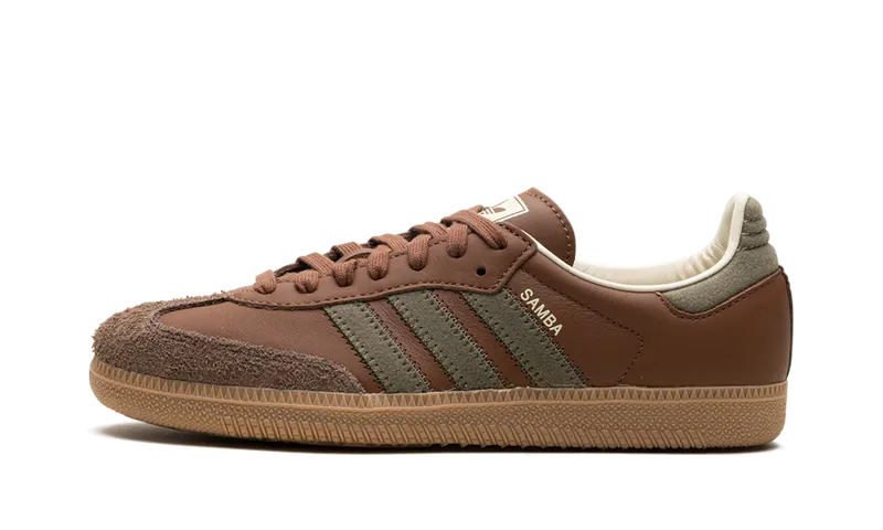 Adidas Samba OG “Brown” “Preloved Brown / Olive Strata / Earth Strata” | IE9122