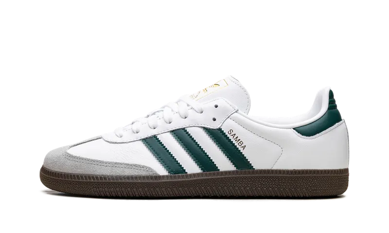 Adidas Samba OG Cloud White / Collegiate Green / Clear Granite | JH8797