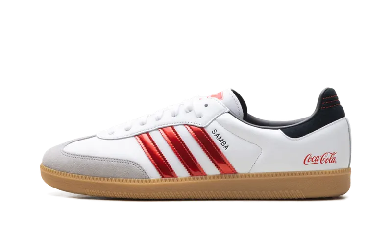 Adidas Samba OG “Coca-Cola White” “Cloud White / None / Gum” | KH6879