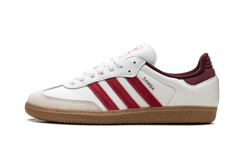 Adidas Samba OG “Core White Better Scarlet” “Core White / Better Scarlet / Shadow Red” | JI3201