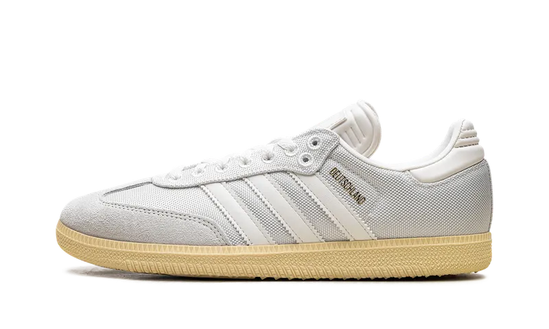Adidas Samba Duitsland Indoor Voetbalschoenen Cloud White / Off White / Almost Yellow “White/Sail” | JH5649