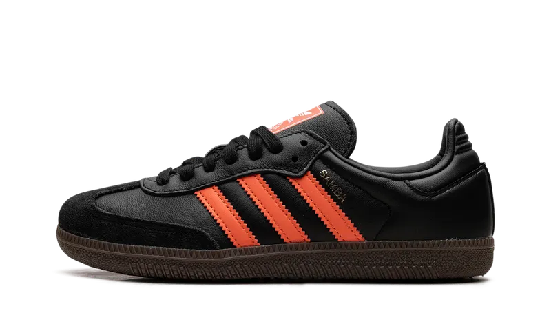 Adidas Samba OG “Impact Orange” “Core Black / Impact Orange / Gum” | JR0910