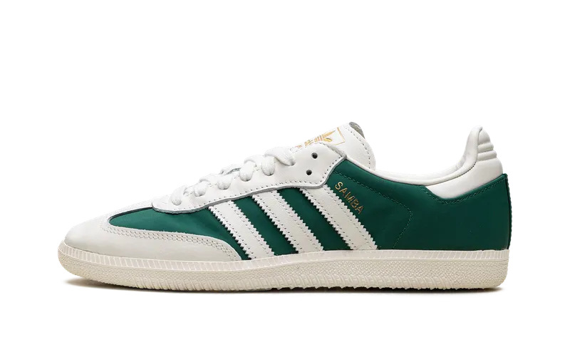 Adidas Samba OG “Off White Collegiate Green” “Off White / Off White / Collegiate Green” | JI3205