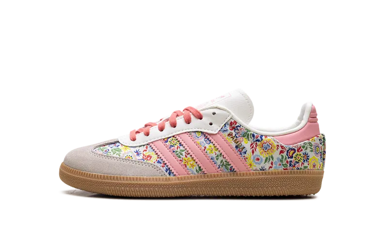 Adidas Samba OG x Liberty London Kids Multicolor / Beige / Pink / Gum “Multicolor/Pink/Gum” | JI0281