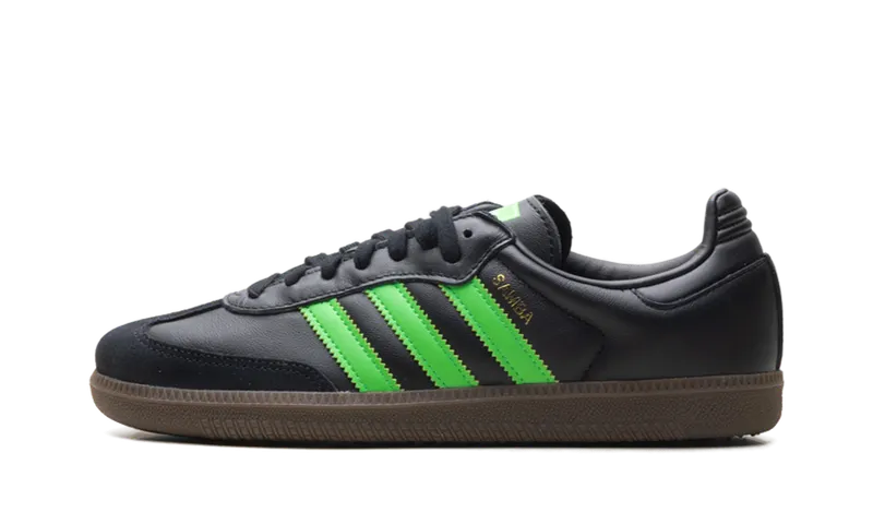 Adidas Samba OG “Screaming Green” “Core Black / Screaming Green / Gum” | JR0911