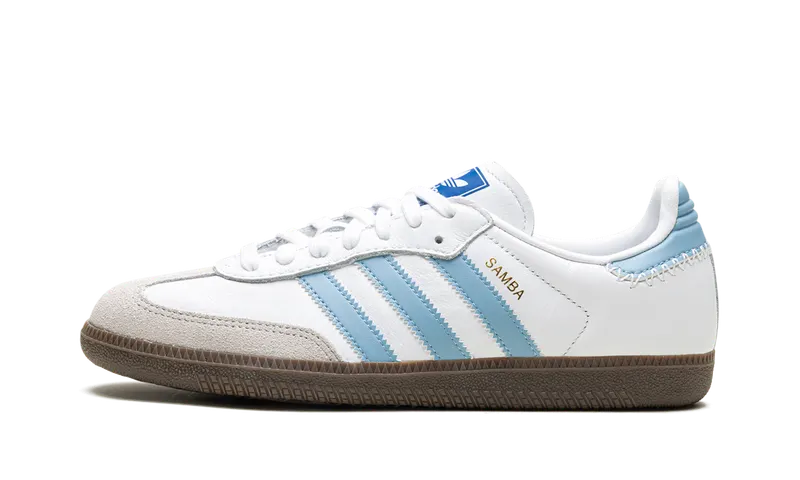 Adidas Samba OG “White Sky Blue” “Cloud White / Clear Sky / Blue” | JI2003