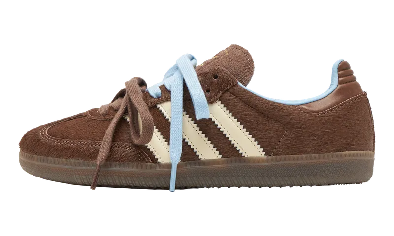Adidas Samba OG “Brown Pony Hair” “Brown / Blue” | KI2515