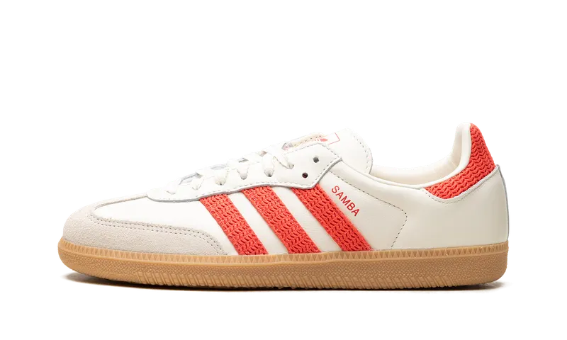 Adidas Samba OG “Off White Semi Lucid Red Gum” | KI2704