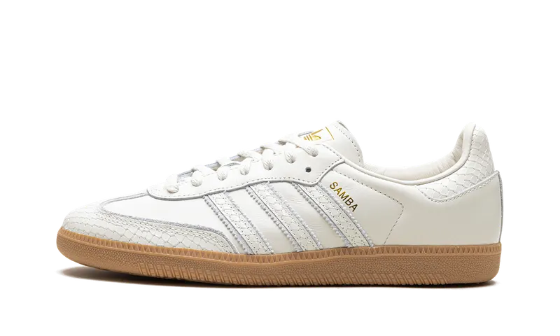 Adidas Samba Og “Core White Gum” “Core White / Core White / Gum” | IF1985
