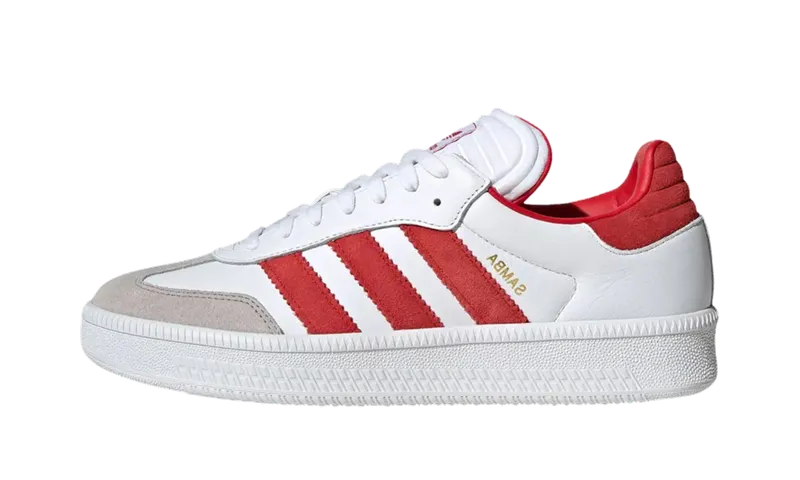 Adidas Samba XLG “Cloud White Better Scarlet Clear Granite” | JI3189