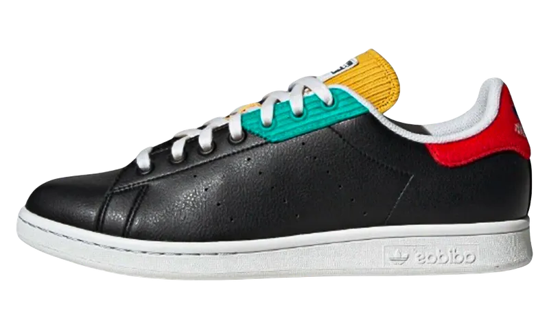 adidas Stan Smith Core Black / Crystal White / Royal Blue | H00328