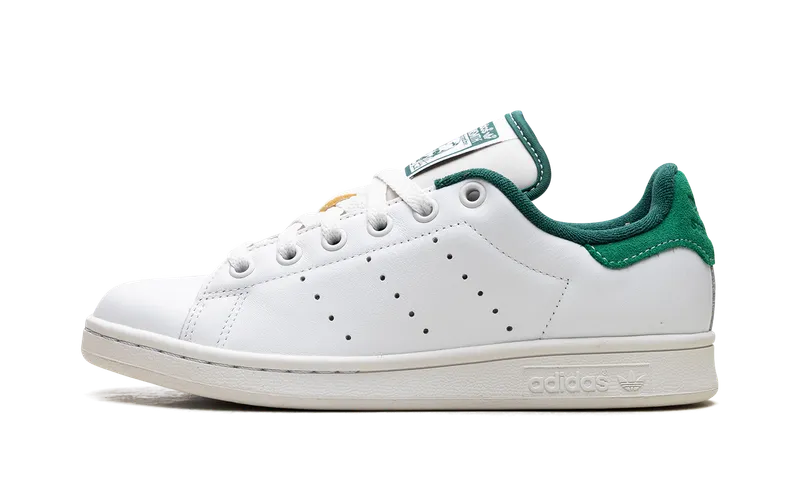 Adidas Stan Smith “White Green Suede Heel” “Cloud White / Green / Crystal White” | ID2007