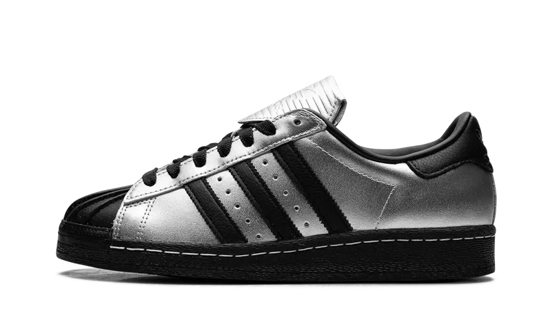 Adidas Superstar 82 “Metallic Silver Black” “Silver Metallic / Core Black / Core Black” | JH5669